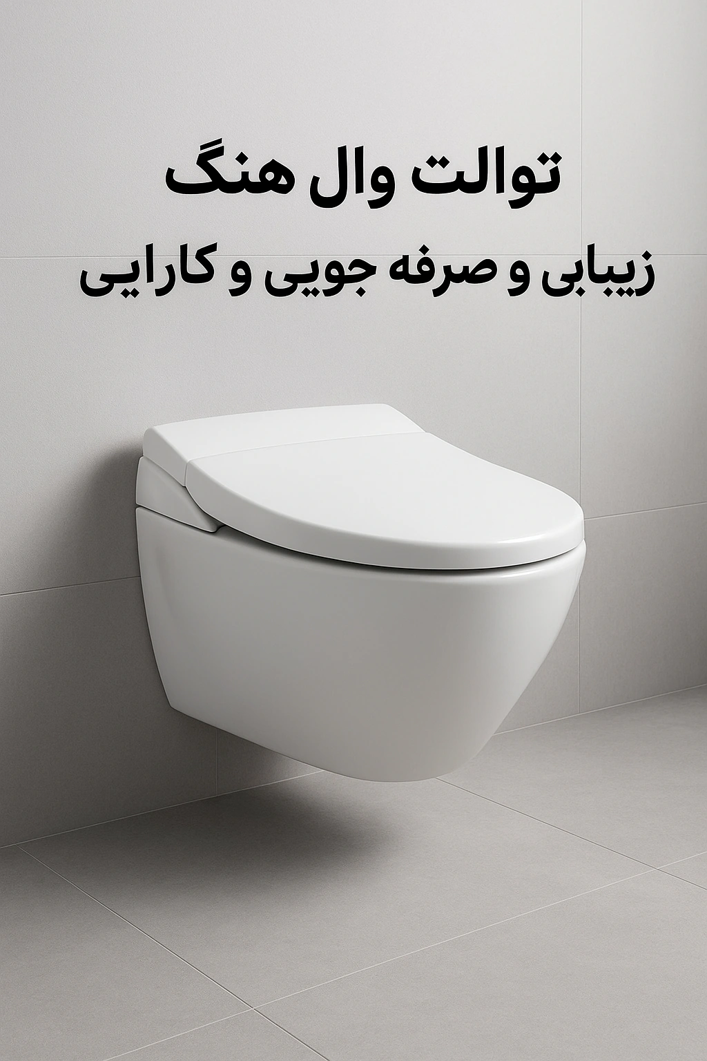 توالت وال هنگ: راهنمای جامع انتخاب، نصب و بهره برداری حرفه ای