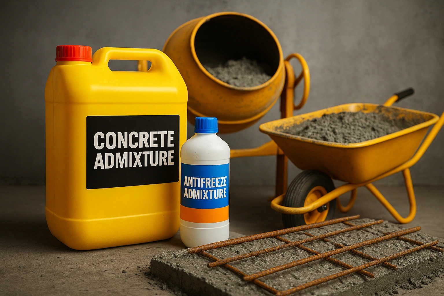 نقش افزودنی های بتن (روان کننده، ضد یخ) در کیفیت نهایی سازه