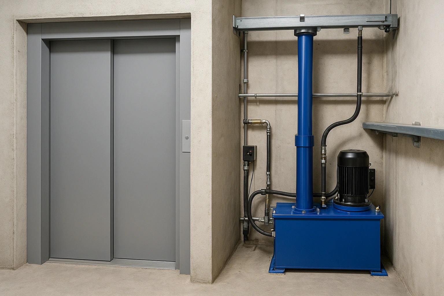 آسانسور هیدرولیکی چیست؟ مزایا، معایب و کاربردهای عملی