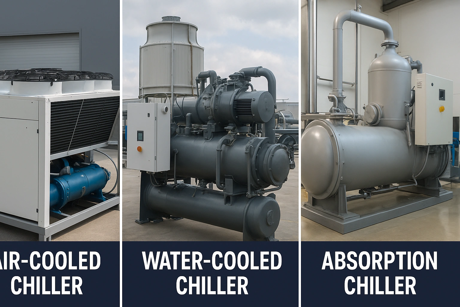 چیلر چیست؟ راهنمای جامع انتخاب، نصب و نگهداری چیلر برای ساختمان و صنعت